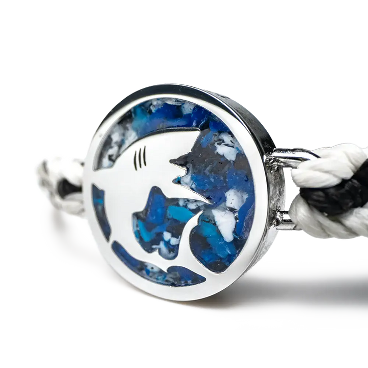 4ocean Microplastics Shark Bracelet | Artisans.