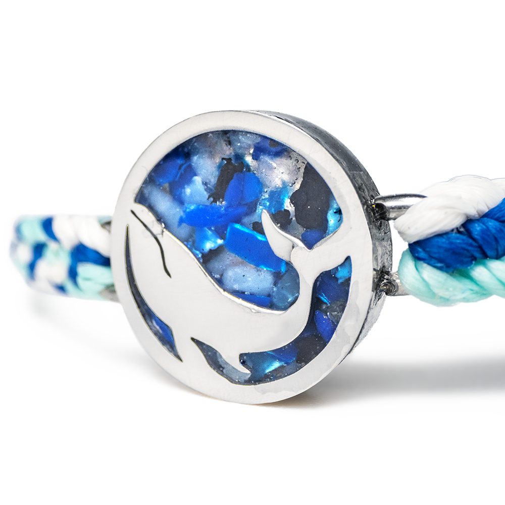 4ocean Microplastics Whale Bracelet | Artisans.