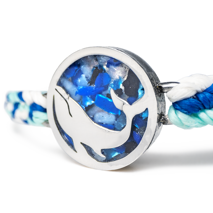 4ocean Microplastics Whale Bracelet | Artisans.