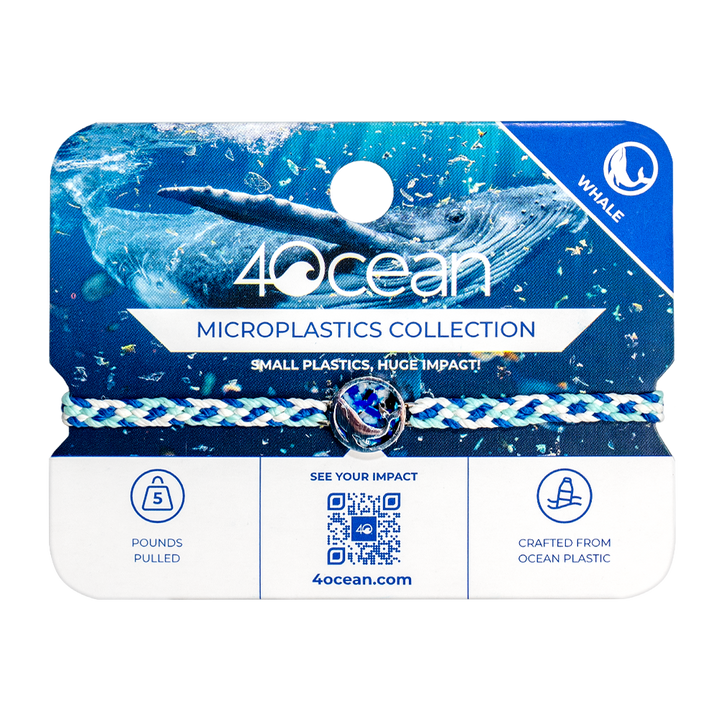 4ocean Microplastics Whale Bracelet | Artisans.