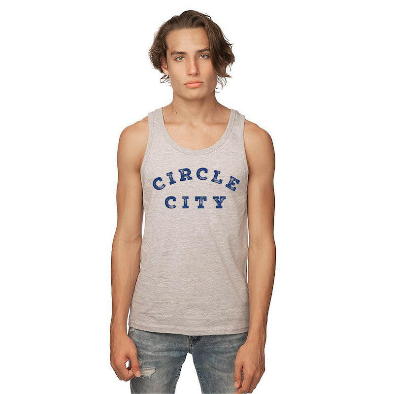 Circle City Half Round Unisex Blend Tank Top | Artisans.