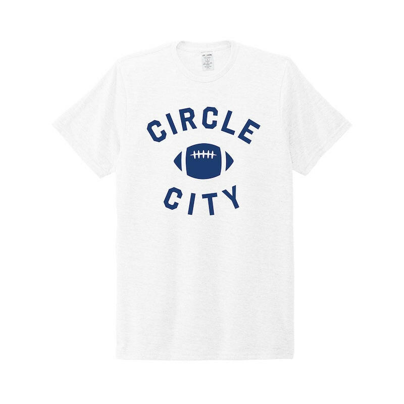 Circle City Football Unisex Eco Tri-blend T-shirt | Artisans.