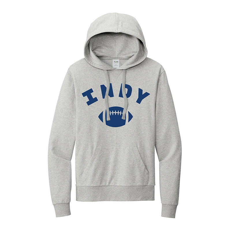 Indy Football Unisex Organic Cotton French Terry Hoodie | Artisans.