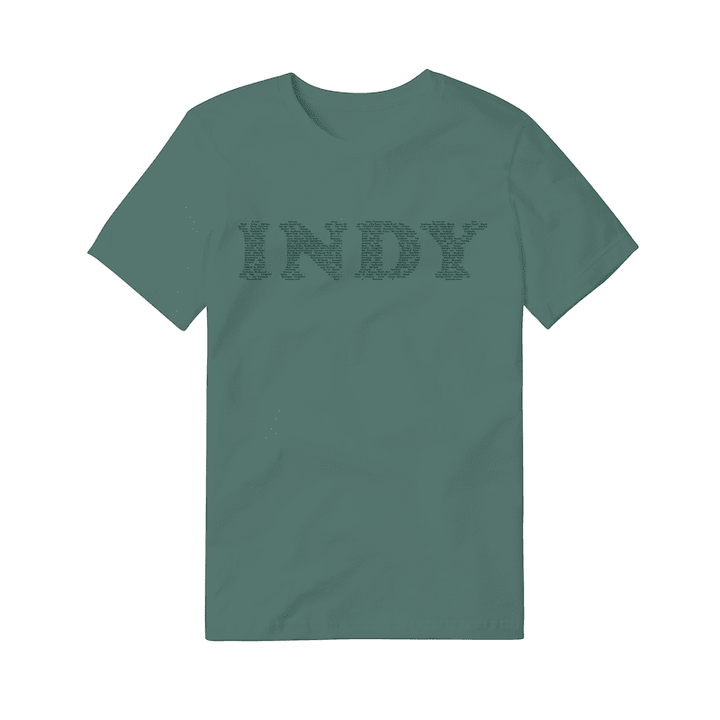 Indy Neighborhoods Compact Unisex Eco Tri-blend T-shirt | Artisans.