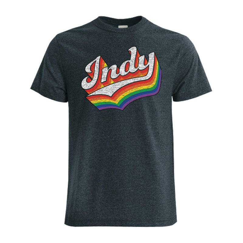 Indy Rainbow Unisex Eco T-shirt | Artisans.