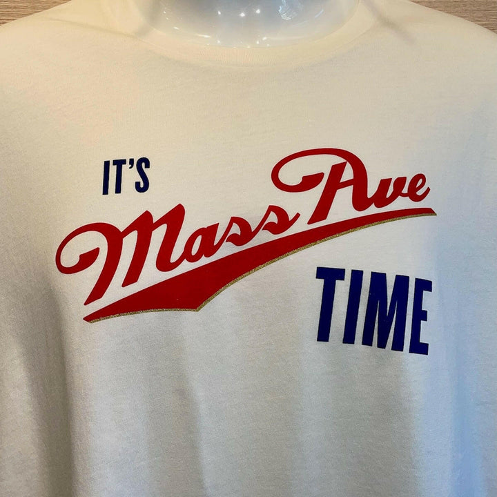 It's Mass Ave Time Unisex 100% Organic Cotton T-shirt | Artisans.