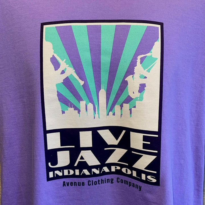 Live Jazz Indy Unisex Garment-Dyed Cotton T-shirt | Artisans.