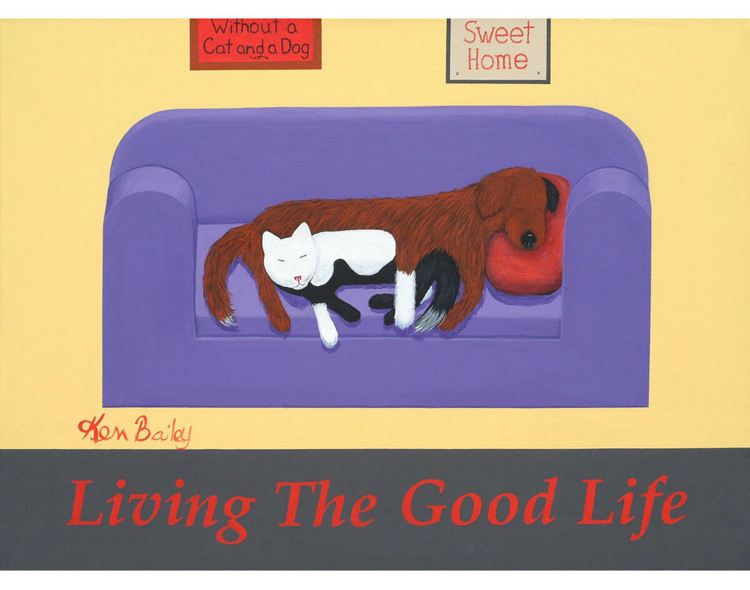 Living the Good Life Whimsical Limited Edition Print