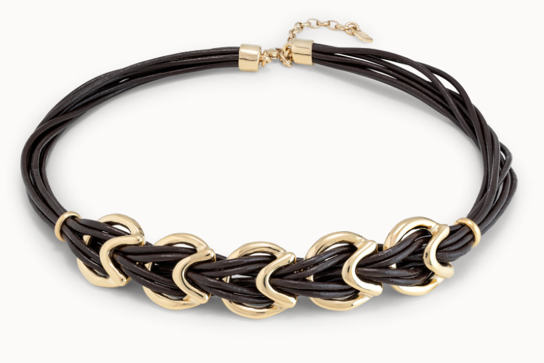 UNOde50 Step by Step Gold Necklace