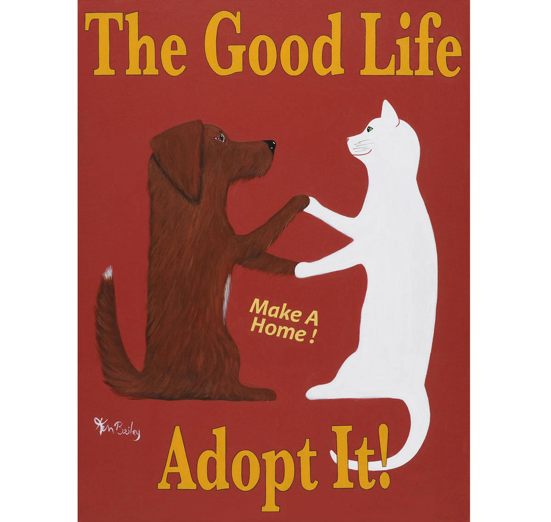 The Good Life Adopt It! Limited Edition Print | Artisans.