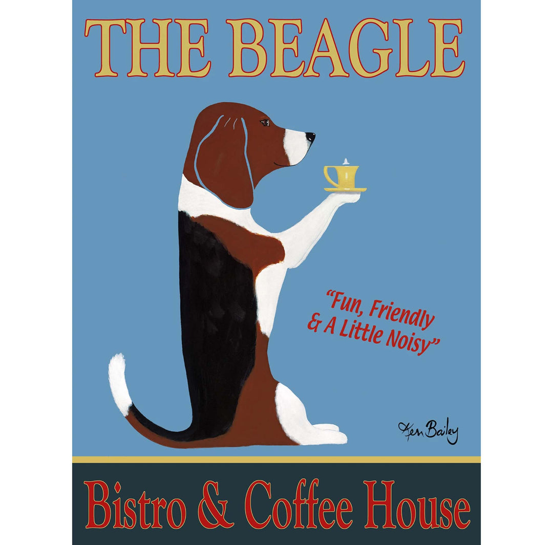 Beagle Bistro & Coffee House Limited Edition Print