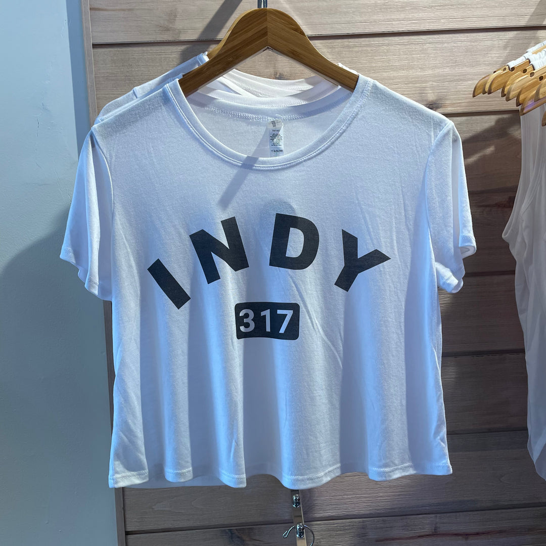 Indy 317 Women's Crop Top Duoblend T-shirt | Artisans.
