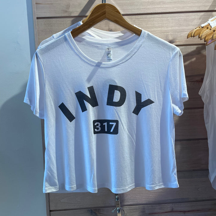 Indy 317 Women's Crop Top Duoblend T-shirt | Artisans.