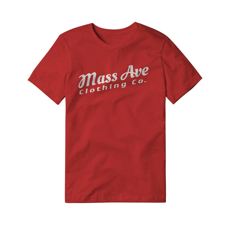Mass Ave Clothing Co. Cream Logo Unisex Eco Tri-blend T-shirt | Artisans.