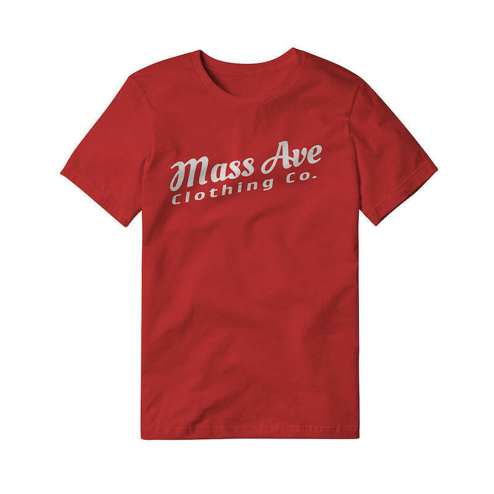 Mass Ave Clothing Co. Cream Logo Unisex Eco Tri-blend T-shirt | Artisans.