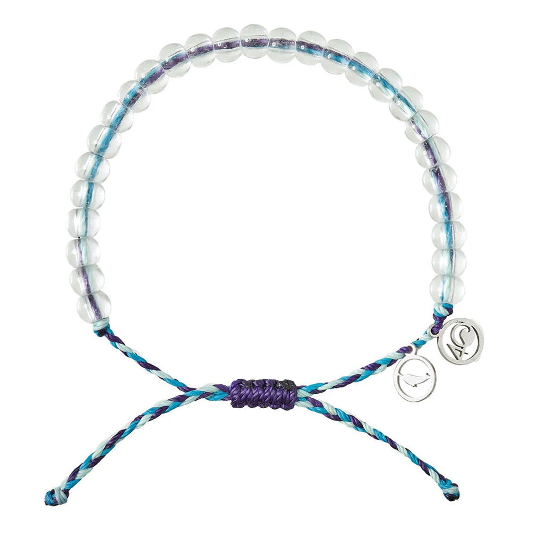 4ocean Limited Edition December 2023 - Narwhal Beaded Bracelet
