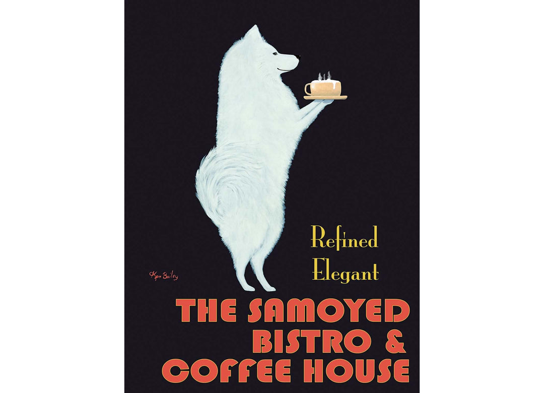 Samoyed Bistro & Coffee House Limited Edition Print