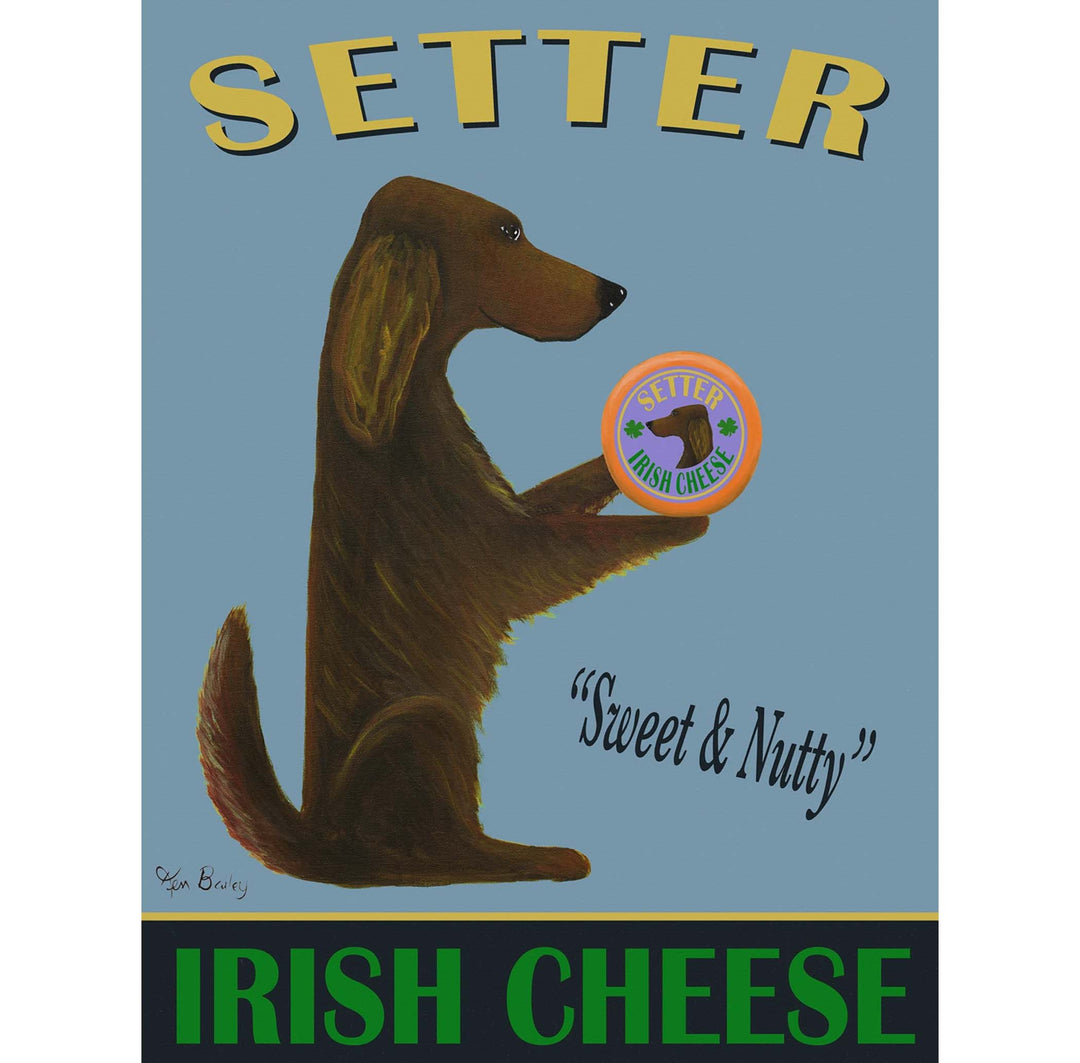 Setter Irish Cheese Limited Edition Print