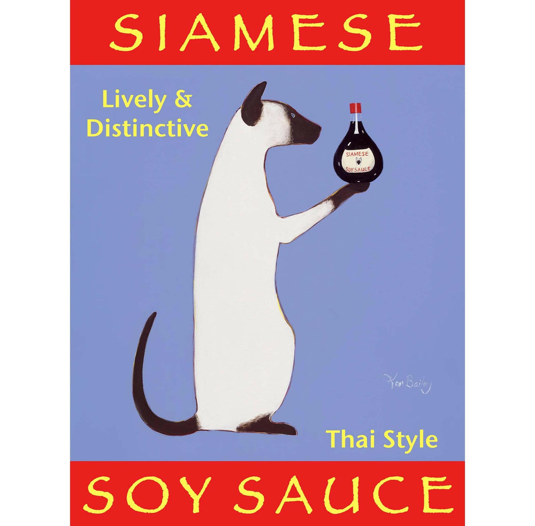 Siamese Soy Sauce Limited Edition Print