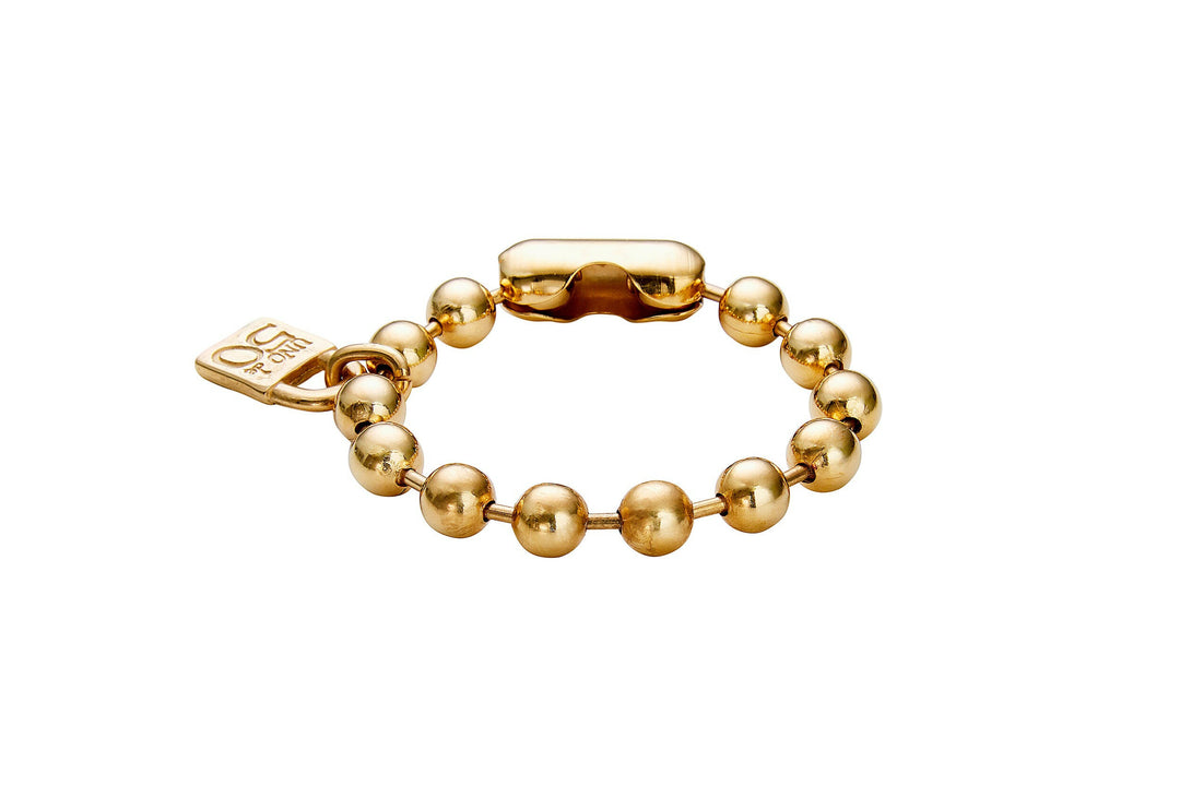 UNOde50 Snowflake Gold Bracelet | Artisans.