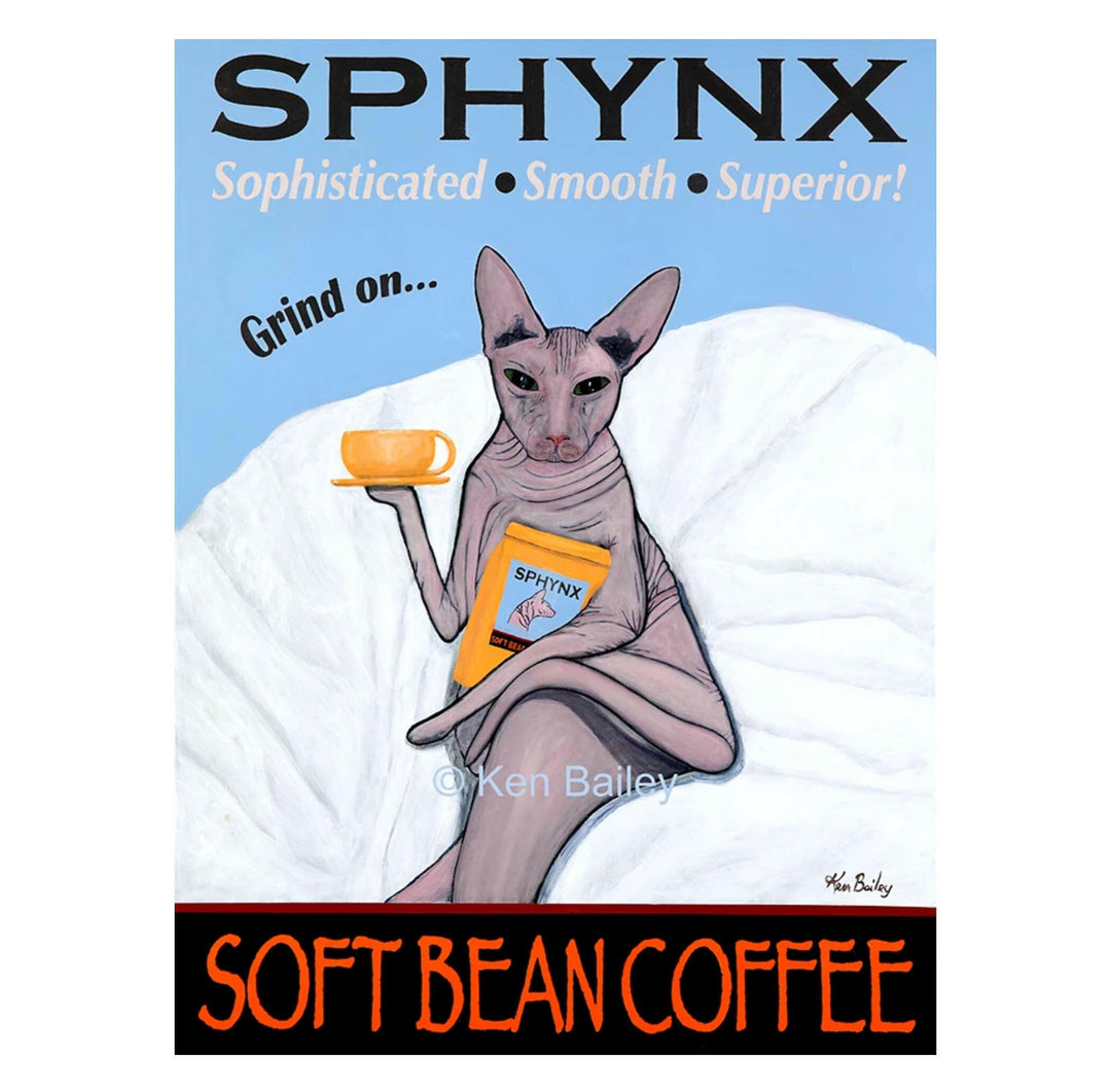 Sphinx Soft Bean Coffee Limited Edition Print