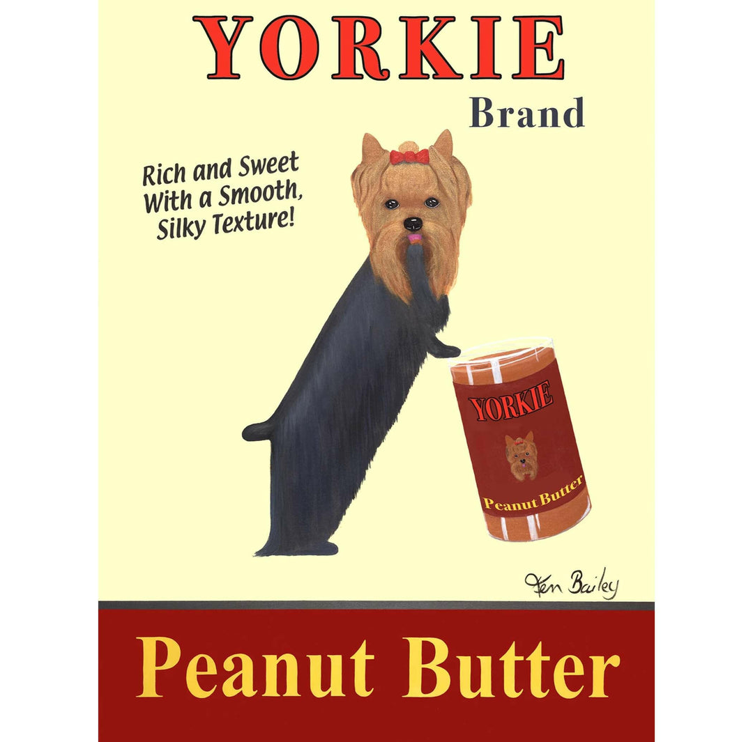 Yorkie Brand Peanut Butter Limited Edition Print | Artisans.