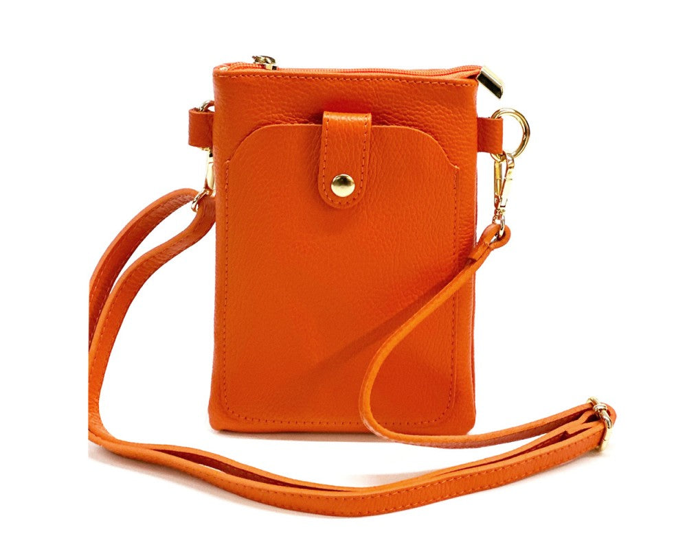 Essence Leather Crossbody Bag