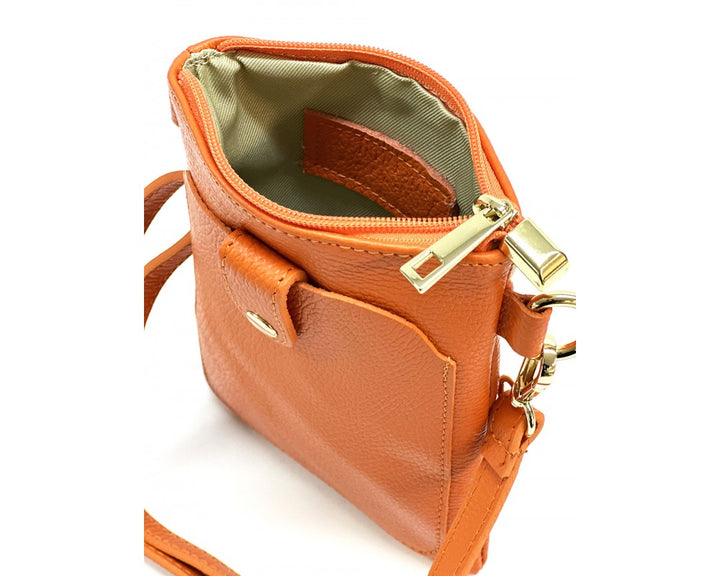 Essence Leather Crossbody Bag