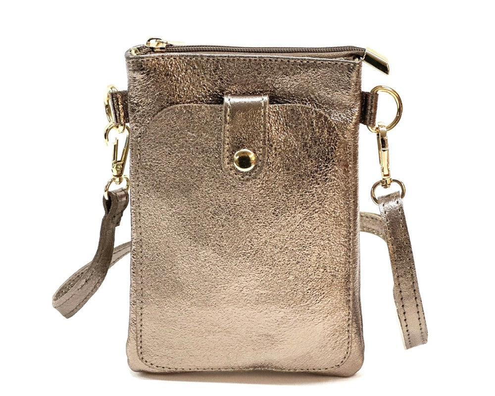 Essence Leather Crossbody Bag