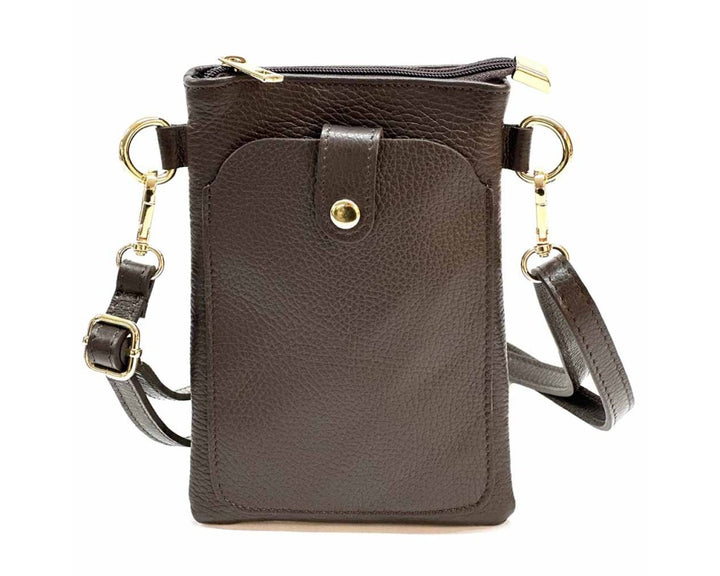 Essence Leather Crossbody Bag