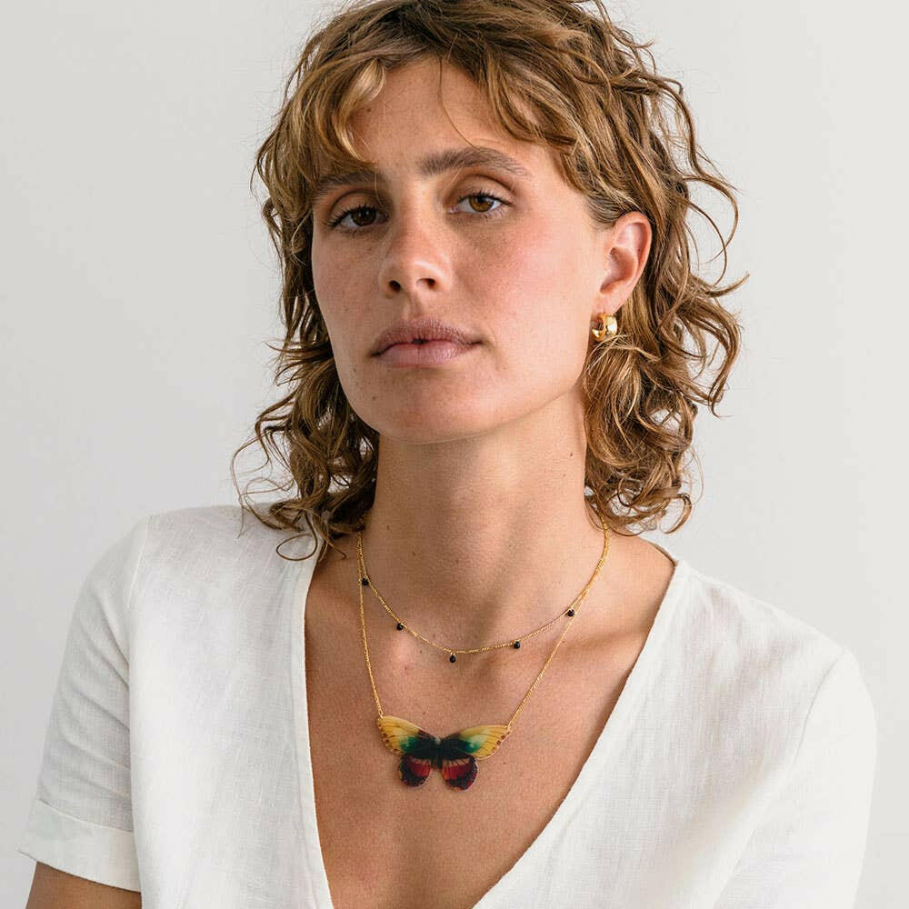 Swallowtail Butterfly Necklace | Artisans.