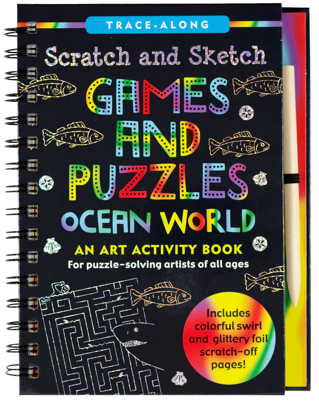 Scratch & Sketch™ Games & Puzzles: Ocean World | Artisans.