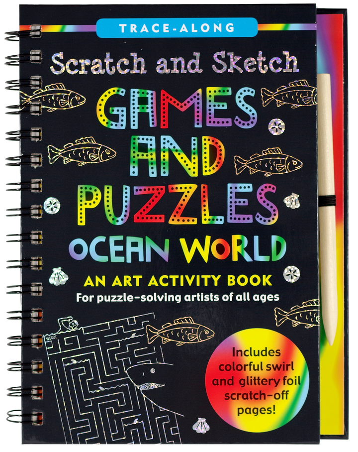 Scratch & Sketch™ Games & Puzzles: Ocean World | Artisans.