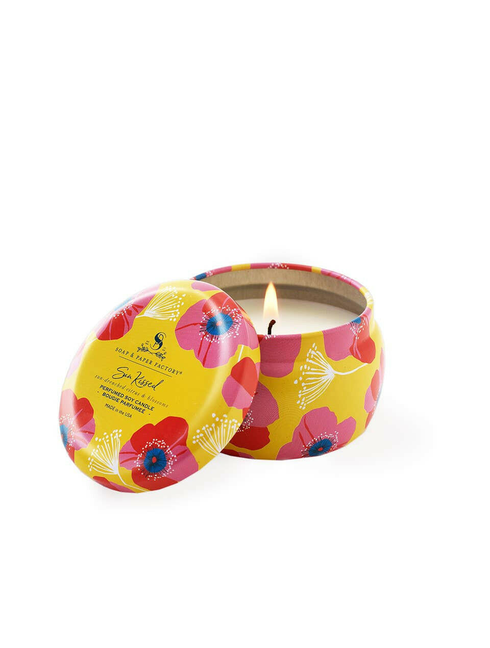 *SEE NOTES* Sun Kissed Small Tin Soy Candle | Artisans.