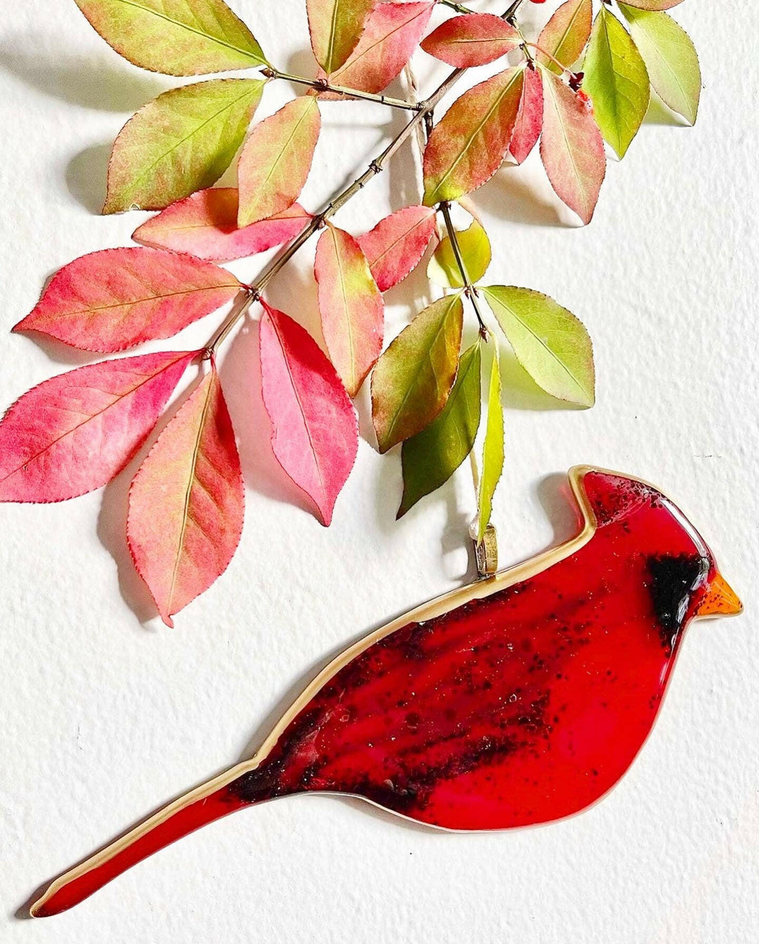 Birds - Set of 6 - Holiday Ornaments / Suncatchers | Artisans.