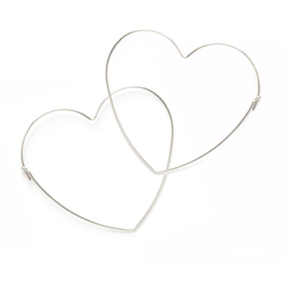 Big Heart Hoop Earrings | Artisans.