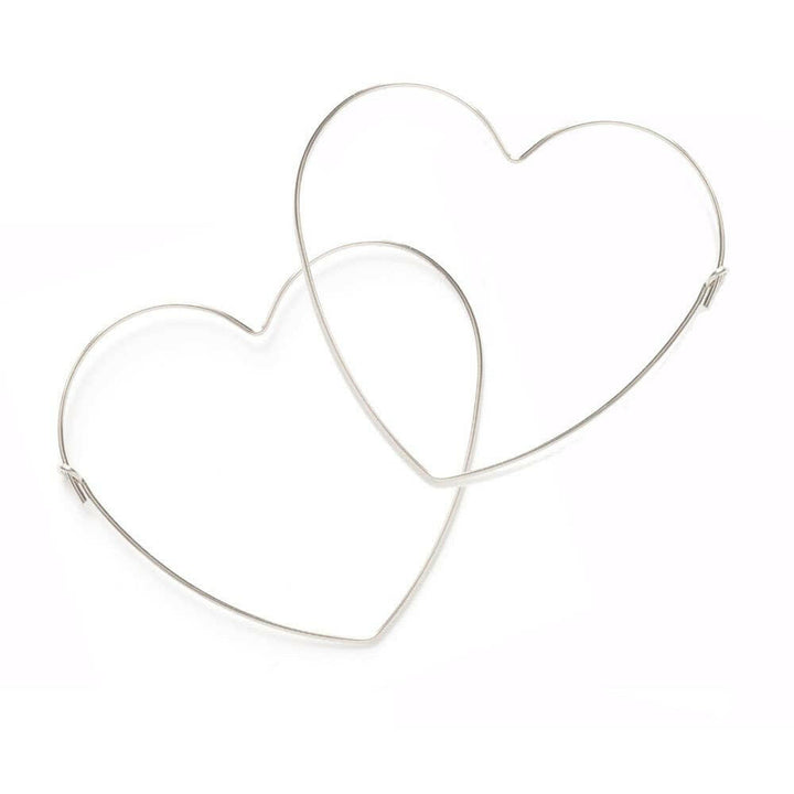 Big Heart Hoop Earrings | Artisans.