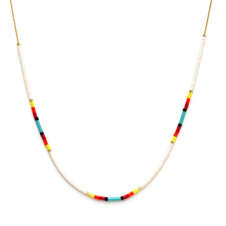 Japanese Seed Bead Necklaces: Sky | Artisans.