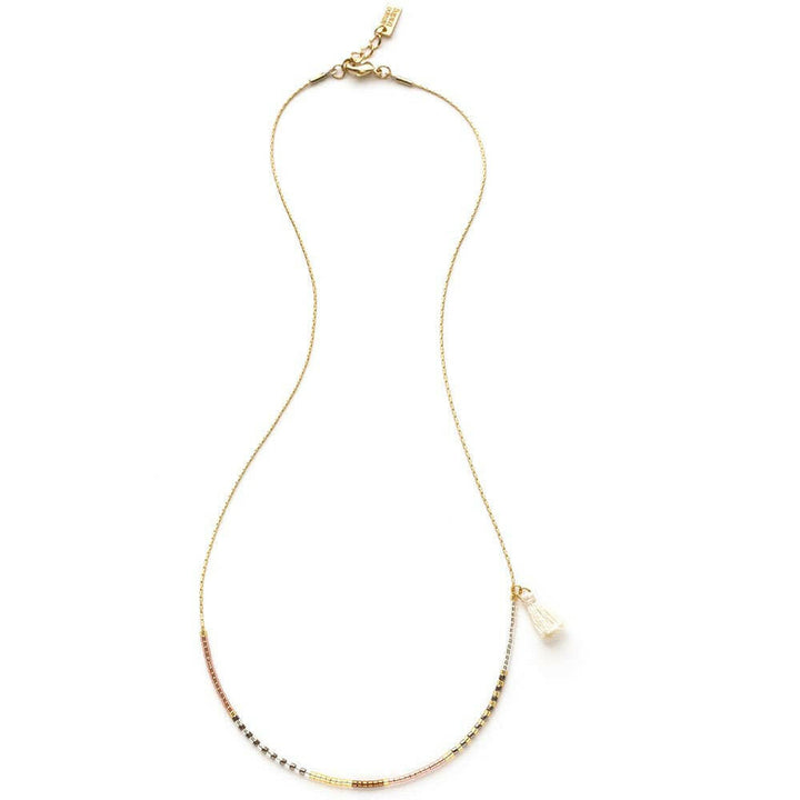 Japanese Seed Bead Necklaces: Sky | Artisans.