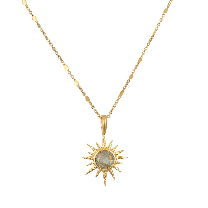 16" Labradorite North Star Necklace