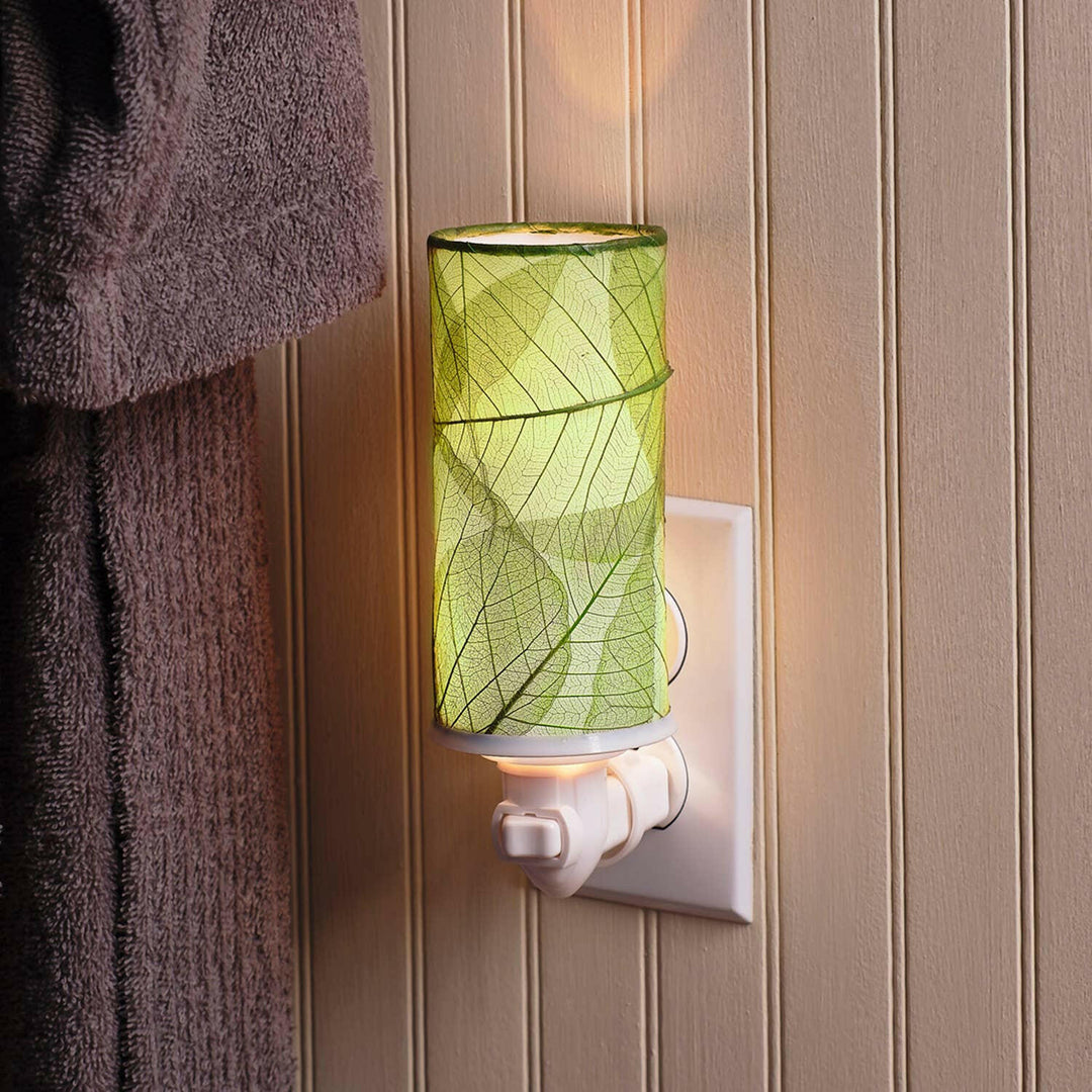 Cylinder Night Light Green | Artisans.