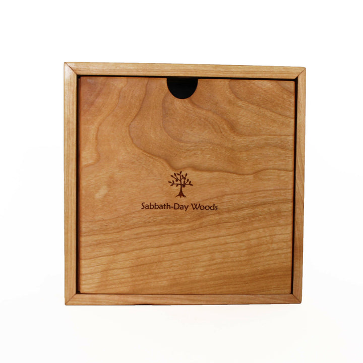 Ginkgo Copper Patina Box Clock