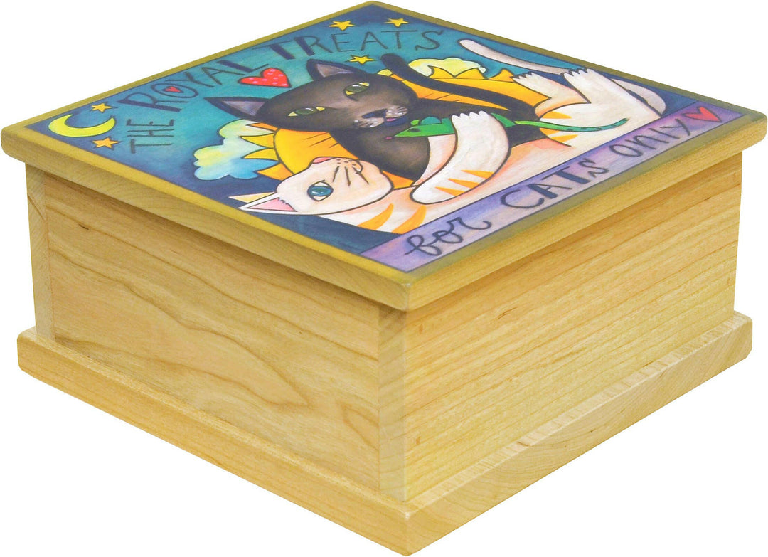 "Royal Treats" Cat Treat Box | Artisans.
