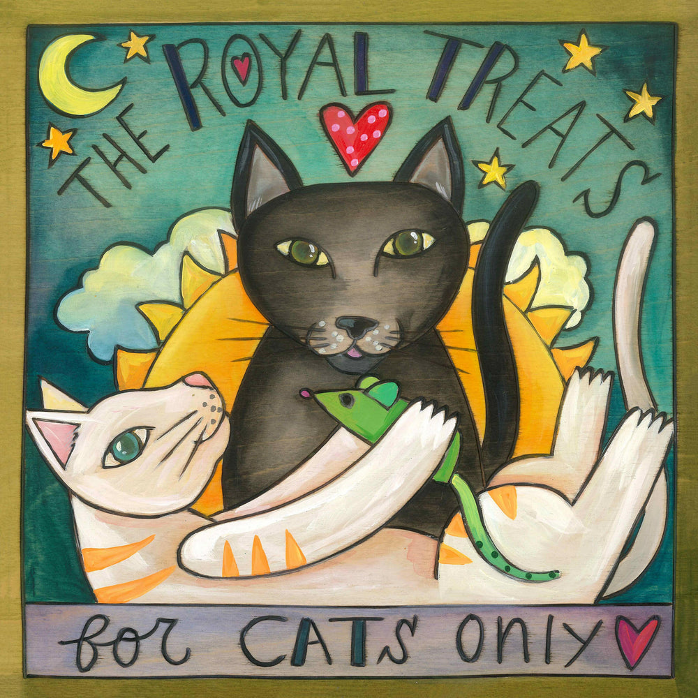 "Royal Treats" Cat Treat Box | Artisans.