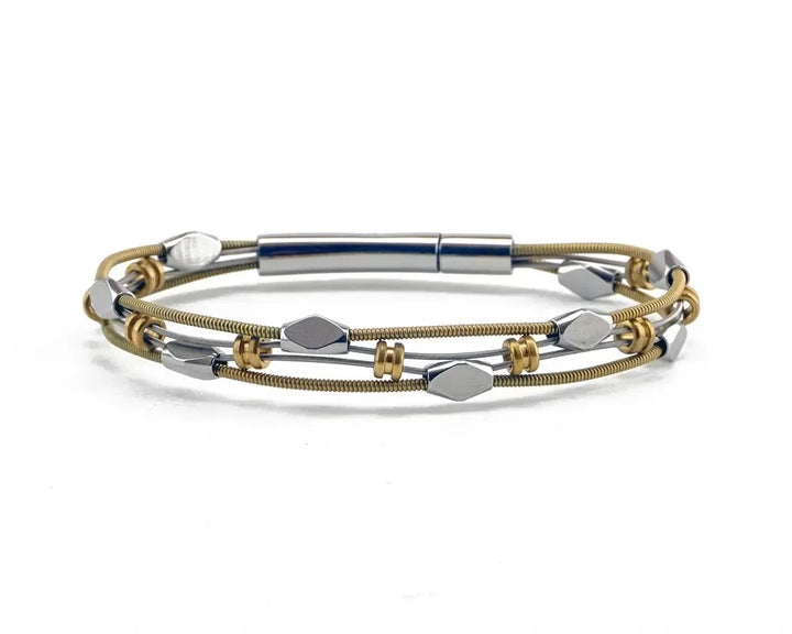 Dani Recycled Guitar String Bracelet | Artisans.