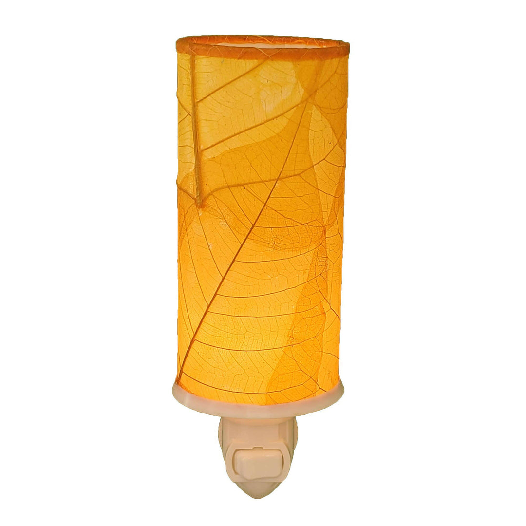 Cylinder Night Light Orange | Artisans.