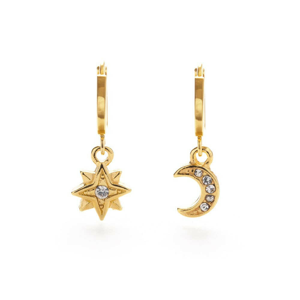 23ST | Starry Night Huggie Hoops | Artisans.
