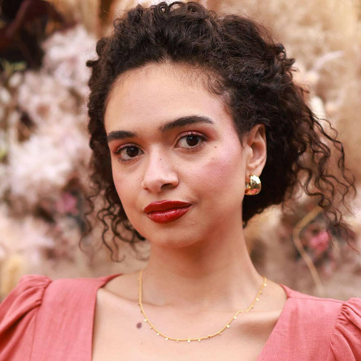 Hammered Vintage Style Hoops | Artisans.