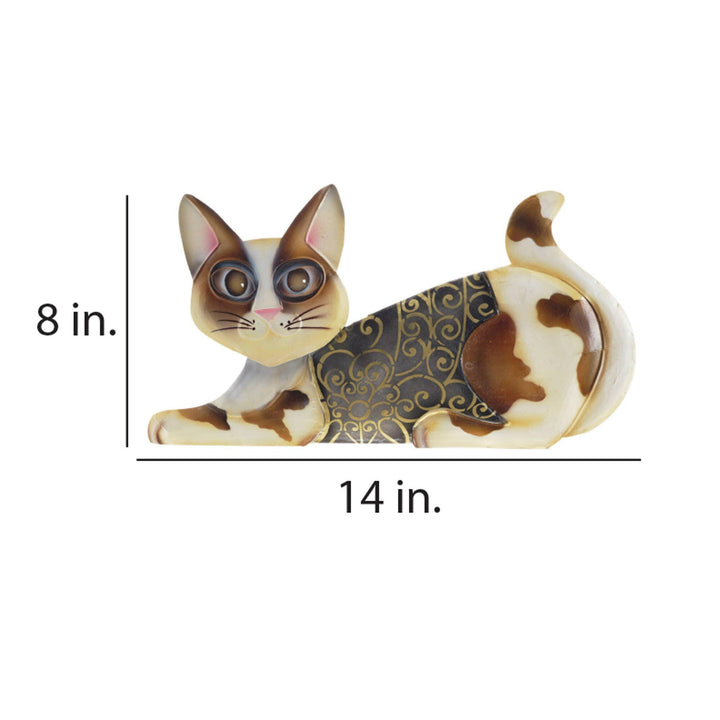 Cat Wall Decor Lying Down | Artisans.