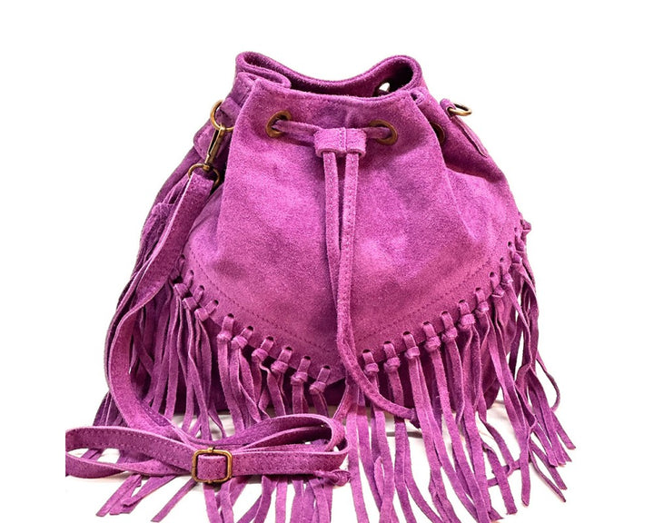 Rave Suede Bucket Bag